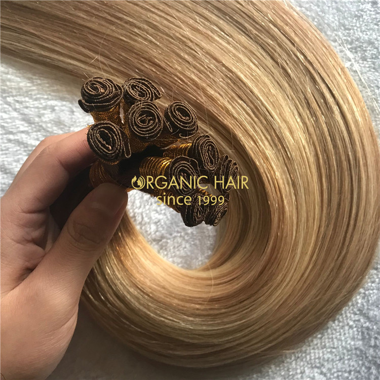 Human hand tied hair extensions to buy X201